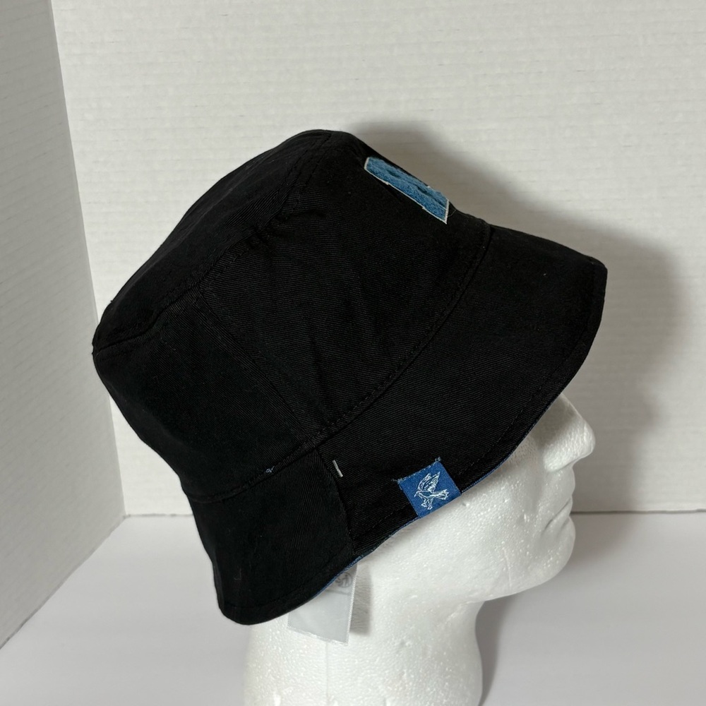 NWT Harry Potter Ravenclaw Blue and Black Checkered Reversible Bucket Hat - Picture 5 of 7